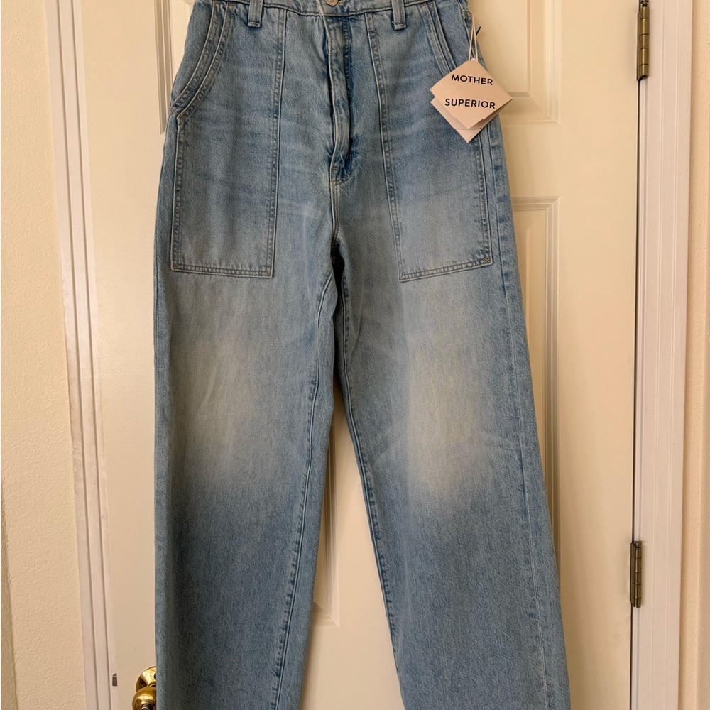 NWT MOTHER The Quartet Breaker Skimp Women's Denim 27
